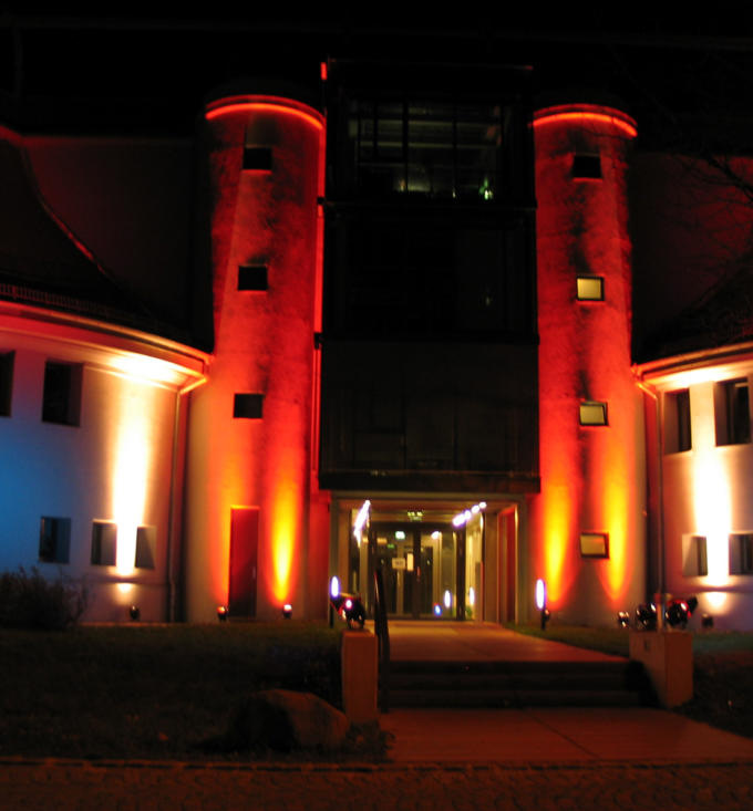 Gebude Illumination statisch mit farbwechseln